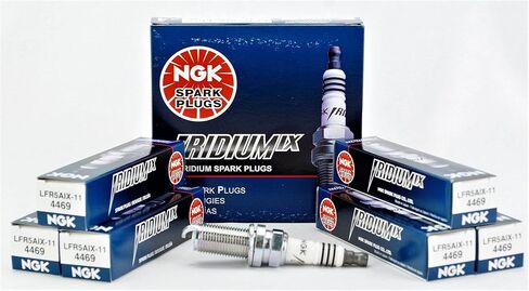 NGK Iridium IX Spark Plug LFR5AIX-11 (6 Pack) for NISSAN 350Z PERFORMANCE 2003-2005 3.5L/3498cc in Saudi Arabia