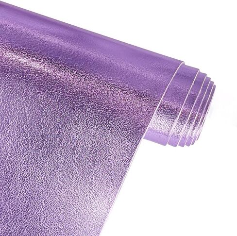 ONEART | Metallic Gold Soft Faux Leather Fabric, 0.9 mm Lambskin Synthetic Pleather for Handbag Wallets Hair Bows Crafts in Saudi Arabia