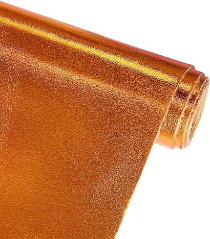 ONEART | Metallic Gold Soft Faux Leather Fabric, 0.9 mm Lambskin Synthetic Pleather for Handbag Wallets Hair Bows Crafts in Saudi Arabia