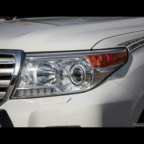 Compatible With Land Cruiser 2012-2015 Headlamp Cover - Transparent Lens Replacement Original Headlight Shells(A Piar) in Saudi Arabia