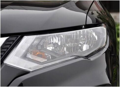 متوافق مع غطاء بلاستيكي للمصابيح الأمامية N-issan X-Trail 2017-2020 - غلاف شفاف للعدسات الأمامية (A Piar) in Saudi Arabia