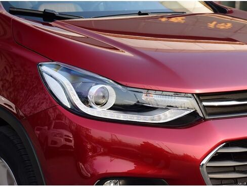 متوافق مع غطاء المصباح الأمامي C-hevrolet Trax 2017-2018 - حماية معززة للعدسة الزجاجية الشفافة (يمين واحد) in Saudi Arabia