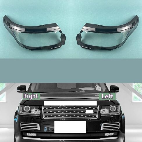 Headlight Cover Compatible With Range R-over Executive Edition 2013-2017 - Transparent Protective Lens Case(Left 1PCS) in Saudi Arabia
