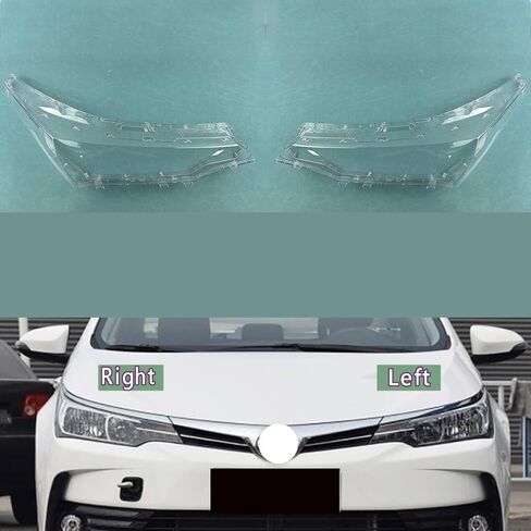 Compatible With c-orolla 2016-2018 Halogen Headlight Cover - Transparent Plexiglass Lens Enhanced Protection(LOW Right) in Saudi Arabia