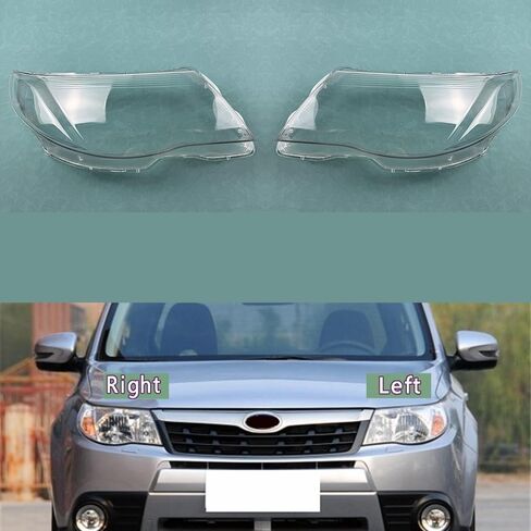 Transparent Headlamp Cover Compatible With S-ubaru Forester 2009-2012 | Plexiglass Headlight Shell(1 Left) in Kuwait