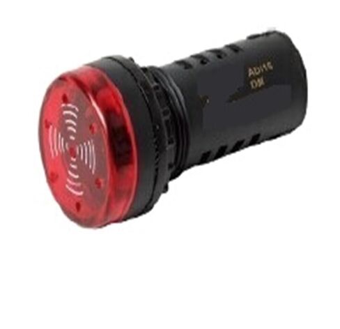 22mm Diameter Flash Buzzer AD17-22SM DC24V red in Saudi Arabia