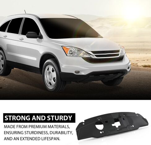 G-PLUS Radiator Support Cover Upper Compatible with Honda CRV 2010-2011 Black 71141SWA000, HO1224105 in Saudi Arabia