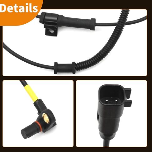 مستشعر سرعة العجلة DC3Z2C204A ABS، بديل لسلسلة Ford F 250 350 450 550 Super Duty 2013-2016، يستبدل ALS2728 DC3Z2C204D (الجانب الأمامي الأيسر أو الأيمن) in Saudi Arabia