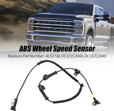 مستشعر سرعة العجلة DC3Z2C204A ABS، بديل لسلسلة Ford F 250 350 450 550 Super Duty 2013-2016، يستبدل ALS2728 DC3Z2C204D (الجانب الأمامي الأيسر أو الأيمن) in Saudi Arabia