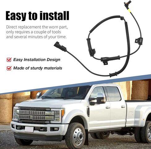 مستشعر سرعة العجلة DC3Z2C204A ABS، بديل لسلسلة Ford F 250 350 450 550 Super Duty 2013-2016، يستبدل ALS2728 DC3Z2C204D (الجانب الأمامي الأيسر أو الأيمن) in Saudi Arabia