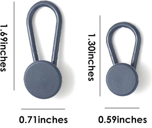 Set of 12 Button Extenders for Pants and Skirts Adjustable Elastic Waist Extension Clips for Men and Women in Saudi Arabia