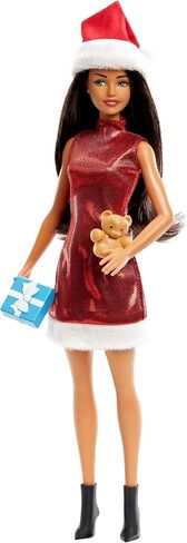Barbie Santa Doll (Brunette Brown Hair) in Saudi Arabia