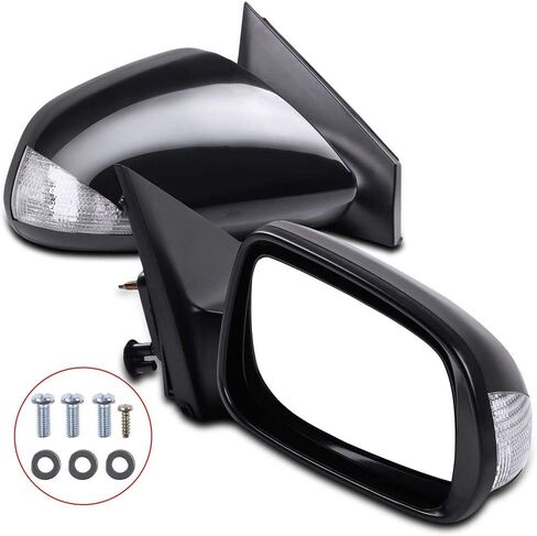 SCITOO Side View Mirrors A Pair of Mirrors Compatible with 2005-2010 forFor Scion TC Base Coupe 2-Door 2.4L SC1320102 SC1321102 Power Adjustment Non-Heated Turn Signal in Saudi Arabia