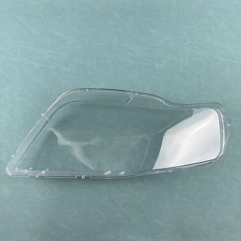 متوافق مع غطاء المصباح الأمامي C-hevrolet Aveo 2005-2007 - عدسة عاكس الضوء الشفافة، زجاج شبكي (يسار) in Kuwait