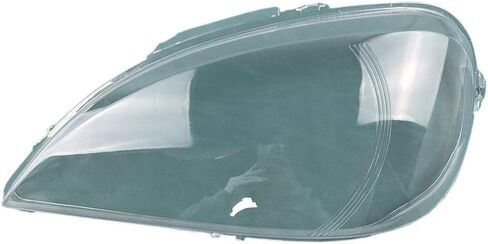غطاء زجاجي للمصابيح الأمامية متوافق مع Benz M-Class W163 ML320 ML350 ML500 (1999-2004) - حافظة عدسة شفافة (يمين) in Saudi Arabia