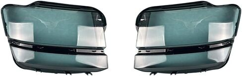 Compatible With Compatible With Teramont 2017-2020 Headlight Cover Shade - Transparent Plexiglass Lens Protection(High A Piar) in Saudi Arabia