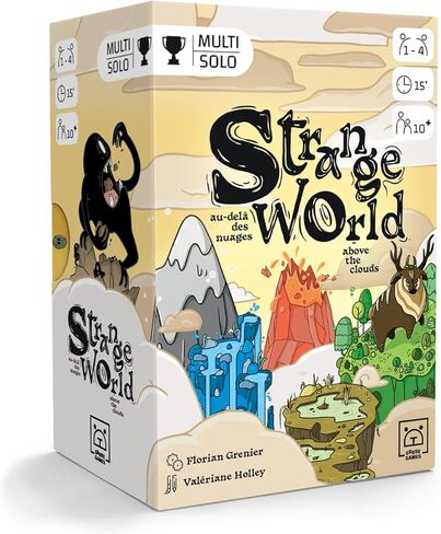 عالم غريب - فوق السحاب | لعبة بطاقة الرسم الخيالية للأطفال والكبار | اجمع فرقًا من المخلوقات الغامضة في الكون السماوي | لعبة استراتيجية سريعة | الأعمار 10+ | 1-4 لاعبين | 20 دقيقة in Kuwait