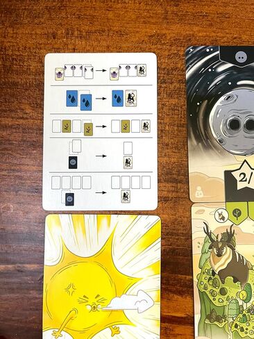 عالم غريب - فوق السحاب | لعبة بطاقة الرسم الخيالية للأطفال والكبار | اجمع فرقًا من المخلوقات الغامضة في الكون السماوي | لعبة استراتيجية سريعة | الأعمار 10+ | 1-4 لاعبين | 20 دقيقة in Kuwait