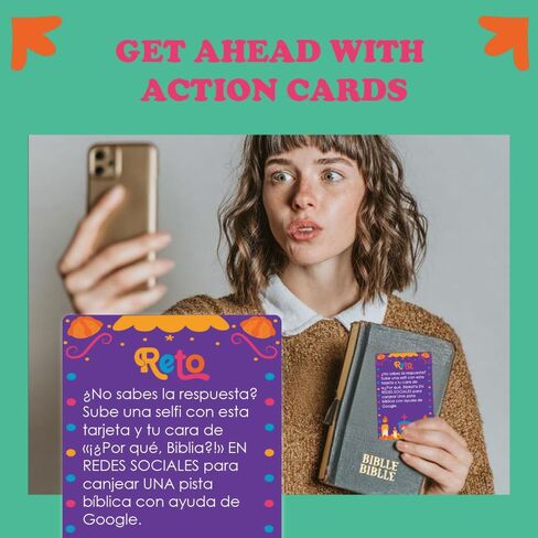 Spanish Bible Trivia Game: Catholic Christian Religious Educational Family Game for Home & Church - Inspiring Gift for Believers​ in Saudi Arabia