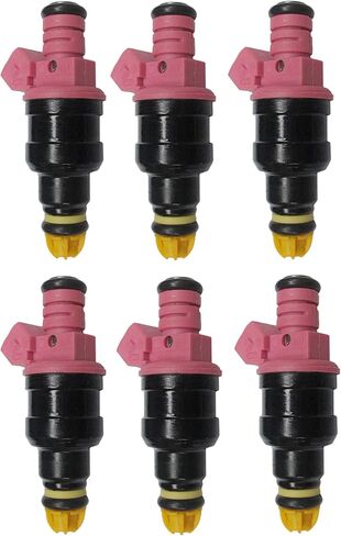 6x pink top injectors for BMW 21.5lb M52 M52B28 M3 E39 E46 E36 0280150440 in Saudi Arabia