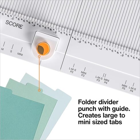 لوحة قياس وقياس 12 بوصة من Fiskars، نظام TripleTrack، سطح تسجيل متكامل، تصميم قابل للطي للحرف اليدوية والسفر in Saudi Arabia