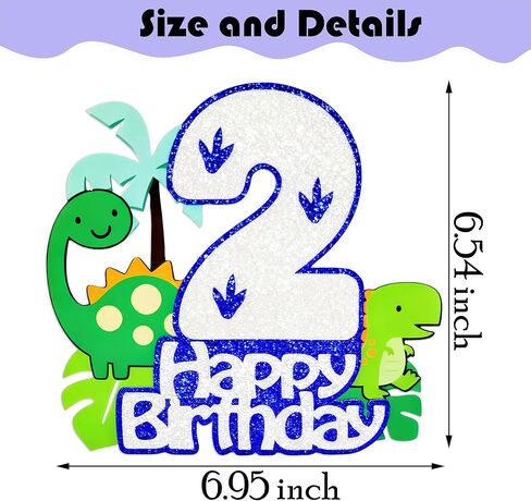 Pink Dinosaur Cake Topper Girl,3rd Birthday Dino Cake Topper 3, Tropical Theme Dinosaur Cake Decorations For Princess 3 Year Old Birthday Party Decorations in Saudi Arabia