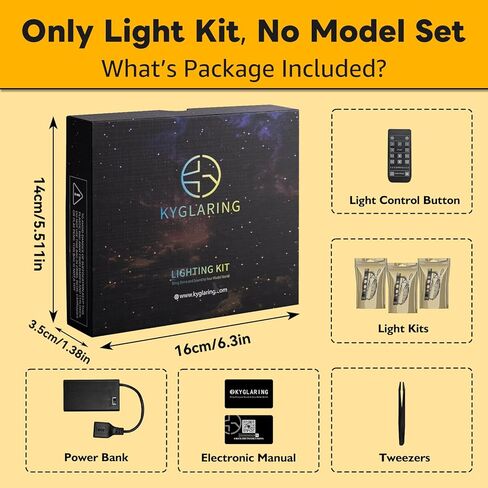 Kyglaring LED Lighting Kit for Lego Tim Burton's The Nightmare Before Christmas Model Set, Compatible with Lego 21351 (Lego Sets Not Included) in Saudi Arabia