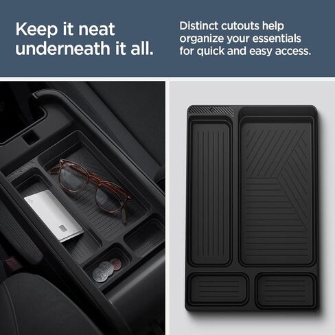 Spigen Console Organizer Tray (Carbon Edition) Designed for Hyundai Ioniq 5 2025 2024 2023 2022 in Saudi Arabia