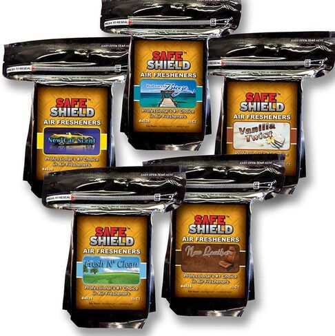 Generic وسادات معطرة جو برائحة المانجو تانجو - وسادات عطرية طويلة الأمد للديكورات الداخلية للسيارة - حجم صغير 1-1/2 بوصة × 3 بوصة - رائحة غريبة واستوائية للقضاء على الروائح الكريهة - عبوة من 60 قطعة in Saudi Arabia