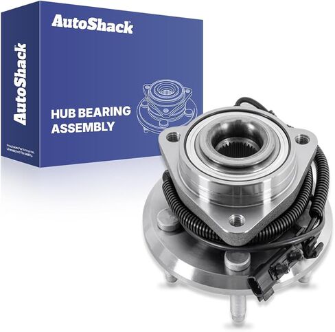 مجموعة محمل محور العجلة الأمامية من AutoShack مع استبدال ABS لـ 2007-2011 دودج نيترو 2008-2012 جيب ليبرتي 1-PC in Kuwait