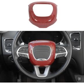 توافق إطار زر التحكم المركزي من CheroCar مع الملحقات الداخلية لشاحن دودج تشالنجر دورانجو 2015-2025 in Kuwait