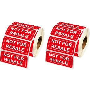 Not for Resale Stickers 1 x 2 Inch Not for Resale Labels for Inventory,Retail Store,Sample,Showcase Products 500 Pcs Per Roll Inventory Stickers in Kuwait
