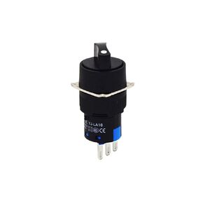 Knob LA16 Switch 2-Speed 2-Speed 3-Speed self-Locking Small Round selector Switch 16mm(LA16-22X/31/F) in Saudi Arabia