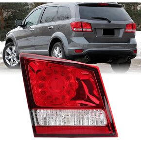 LED ضوء الذيل الداخلي مصباح إيقاف مؤشر الفرامل ضوء تحذير لرحلة دودج 2011 2012 2013 2014 2015 2016 2017 2018 2019 2020 مع لمبة (جانب السائق الأيسر) in Kuwait