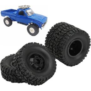 إطارات وعجلات سيارة RC، جزء ترقية RCCar لمحور العجلات من سبائك الألومنيوم 4WD لـ WPL C14 C24 B14 B24 B16 B36 1/16 RCCar (فضي) in Kuwait