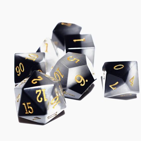 Starry Gemstone D&D Dice Set,Blue Sandstone ERPG Game Dice.Magic The Gathering Dice Set,DND Dice Sets in Saudi Arabia