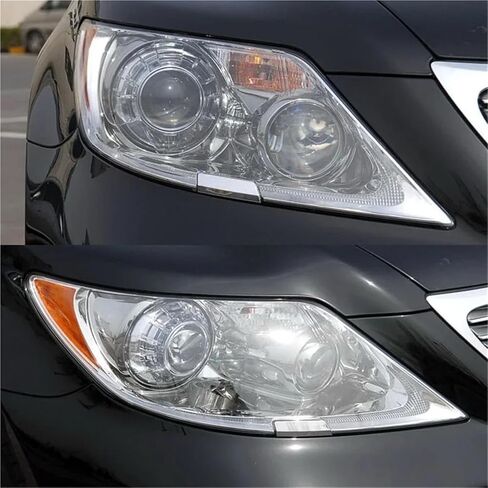 Compatible For Lexus LS460 LS600 2006 2007 2008 2009 Front Car Headlight Cover Lens Glass Lampcover Shell Light Lampshade Headlamp Mask(1 pcs Left) in Saudi Arabia