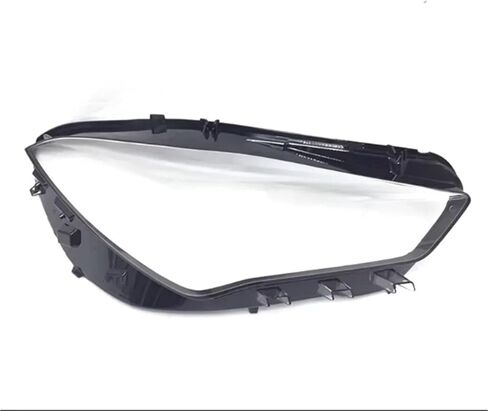 متوافق مع مرسيدس بنز CLA W118 2020 2021 2022 2023 ملحقات السيارات المصابيح الأمامية غطاء زجاجي شفاف عاكس الضوء قبعات قذيفة (1 قطعة اليسار) in Saudi Arabia