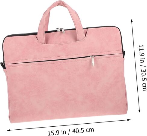 حقيبة كتف للكمبيوتر المحمول من DOITOOL قطعة واحدة مضادة للصدمات للنساء، تصميم بسيط وبطانة ممتازة مناسبة للأعمال المكتبية والأنشطة الترفيهية in Kuwait