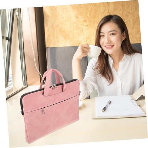 حقيبة كتف للكمبيوتر المحمول من DOITOOL قطعة واحدة مضادة للصدمات للنساء، تصميم بسيط وبطانة ممتازة مناسبة للأعمال المكتبية والأنشطة الترفيهية in Kuwait