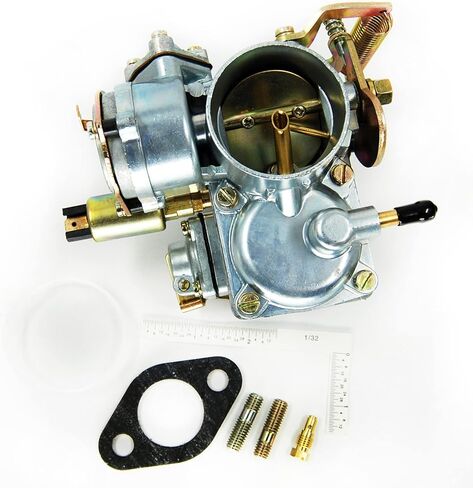 30 Pict-1 مجموعة المكربن ​​الكهربائية لاستبدال الاختناق لـ 1965 1966 1967 1968 1969 1970 VW Type 1 لـ 1965 1966 1967 1968 1969 1970 VW Karmann Ghia لـ 1969-1970 Campmobile 113129027F in Saudi Arabia