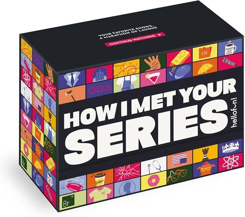 مرحبًا! How I Met Your Series - لعبة بطاقة تلفزيونية تريفيا للمراهقين والبالغين - لعبة ممتعة للحفلات لمحبي العروض - صغيرة الحجم ومناسبة للسفر - للأعمار من 14 عامًا فما فوق in Saudi Arabia