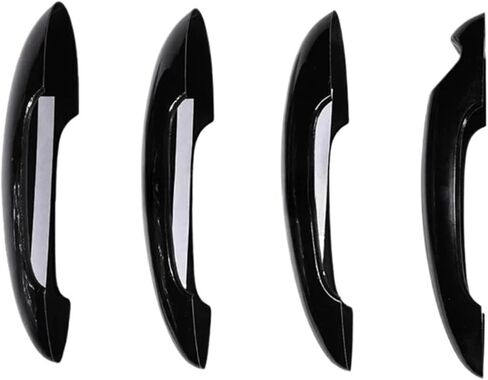Exterior Door Handle Cover Sticker,Compatible for MINI R60 Countryman Cooper S 2011-2016 4PCS/Set Car Door Handle Covers Trim in Saudi Arabia