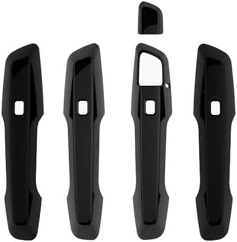 Toworldit ABS Exterior Outer Door Pull Handle Protective Cover Trim Compatible with Chevrolet Traverse 2024+ (Black) in Saudi Arabia