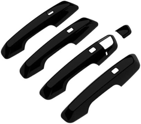 Toworldit ABS Exterior Outer Door Pull Handle Protective Cover Trim Compatible with Chevrolet Traverse 2024+ (Black) in Saudi Arabia