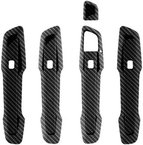 Toworldit ABS Exterior Outer Door Pull Handle Protective Cover Trim Compatible with Chevrolet Traverse 2024+ (Black) in Saudi Arabia
