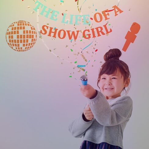 The Life of A Birthday Party Decor - Showgirl Upgraded Multifuncional Banner Happy Birthday Party Decorations, In My Era Decoration Themed Party Decor Stuffed Merch Girls Favors in Saudi Arabia