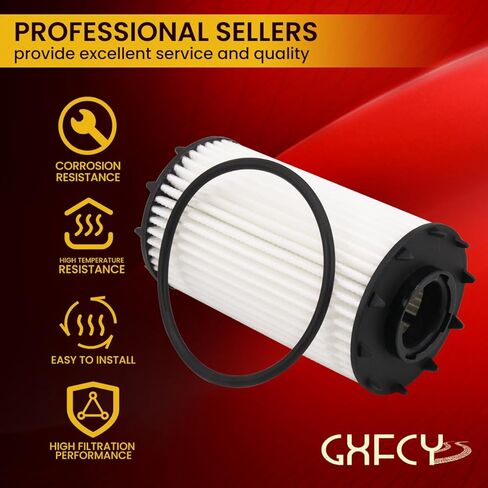 استبدال فلتر الزيت PG99500EX 06M198405F 06M115561E 06M115561H 9A719840500 HU7049Z متوافق مع 2019-2025 كايين 2020-2025 ماكان 2020-2025 أودي Q7 2019-2025 Q8 2018-2025 SQ5 2018-2024 S5 (عبوة من 6) in Saudi Arabia