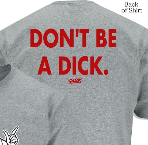 Smack Apparel تي شيرت Don't Be A D!ck (Anti-Michigan) لمحبي كلية ولاية أوهايو (SM-5XL) in Saudi Arabia