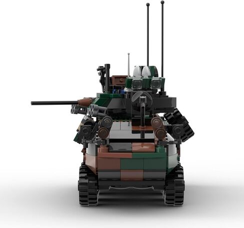 نموذج شاحنة مدرعة عسكرية، 476 قطعة بمقياس 1/35 LAV-25 مجموعة مكعبات بناء مركبة قتال المشاة، نموذج جذعي للسيارة العسكرية للشباب والكبار in Kuwait